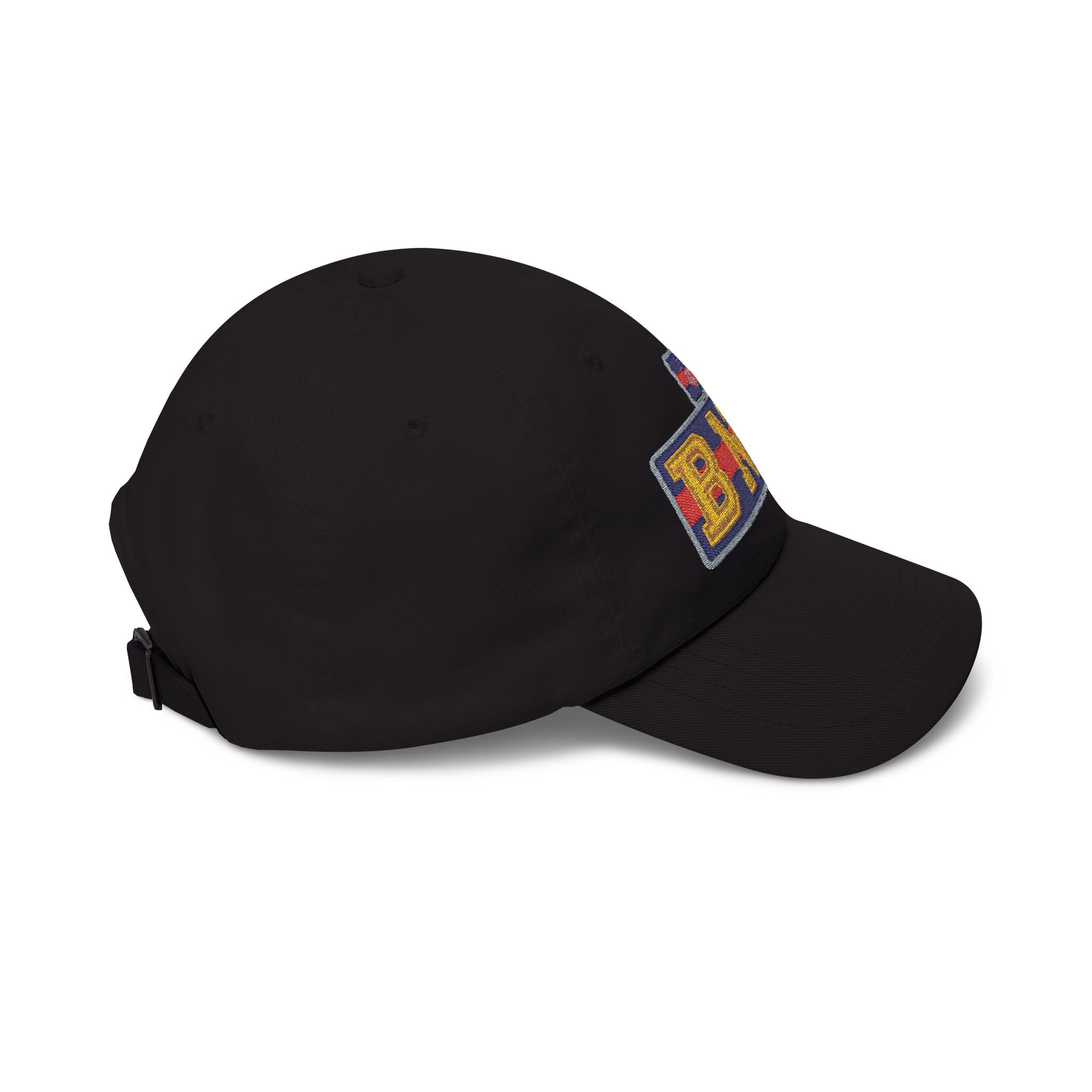 BNY Embroidered Dad Cap — Vintage Varsity Patch Baseball Hat - Creations by Chris and Carlos