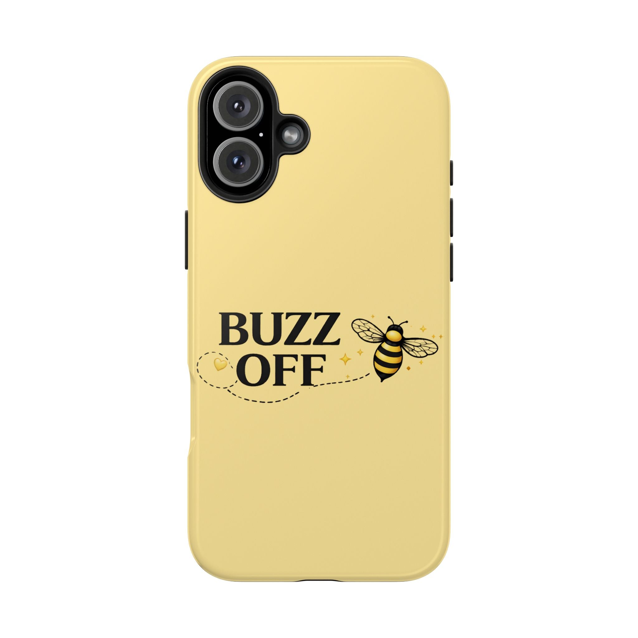 Buzz Off Bee Happy Always Phone Case - Creations by Chris and Carlos