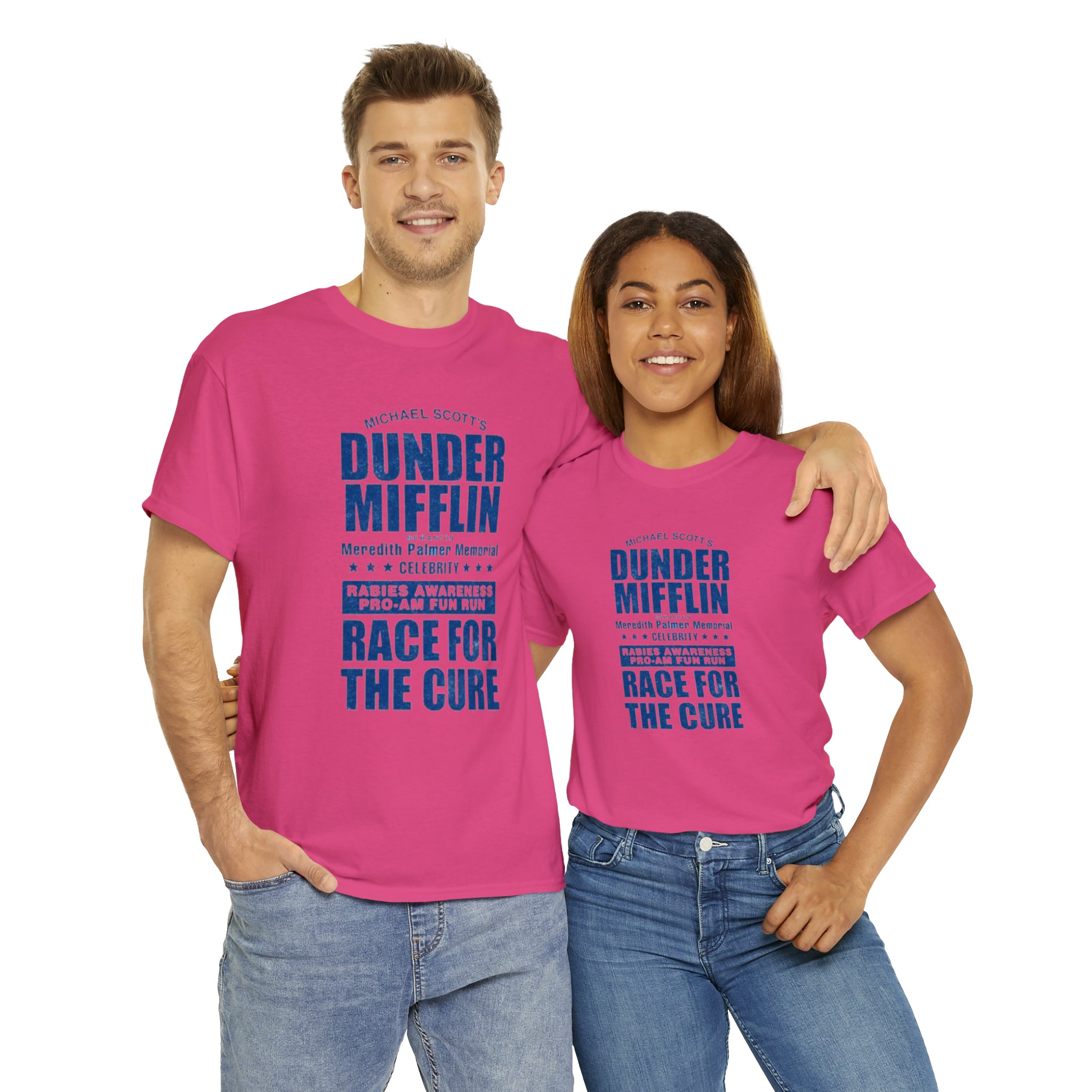 Race for the Cure- Unisex Heavy Cotton T-Shirt - Creations by Chris and Carlos