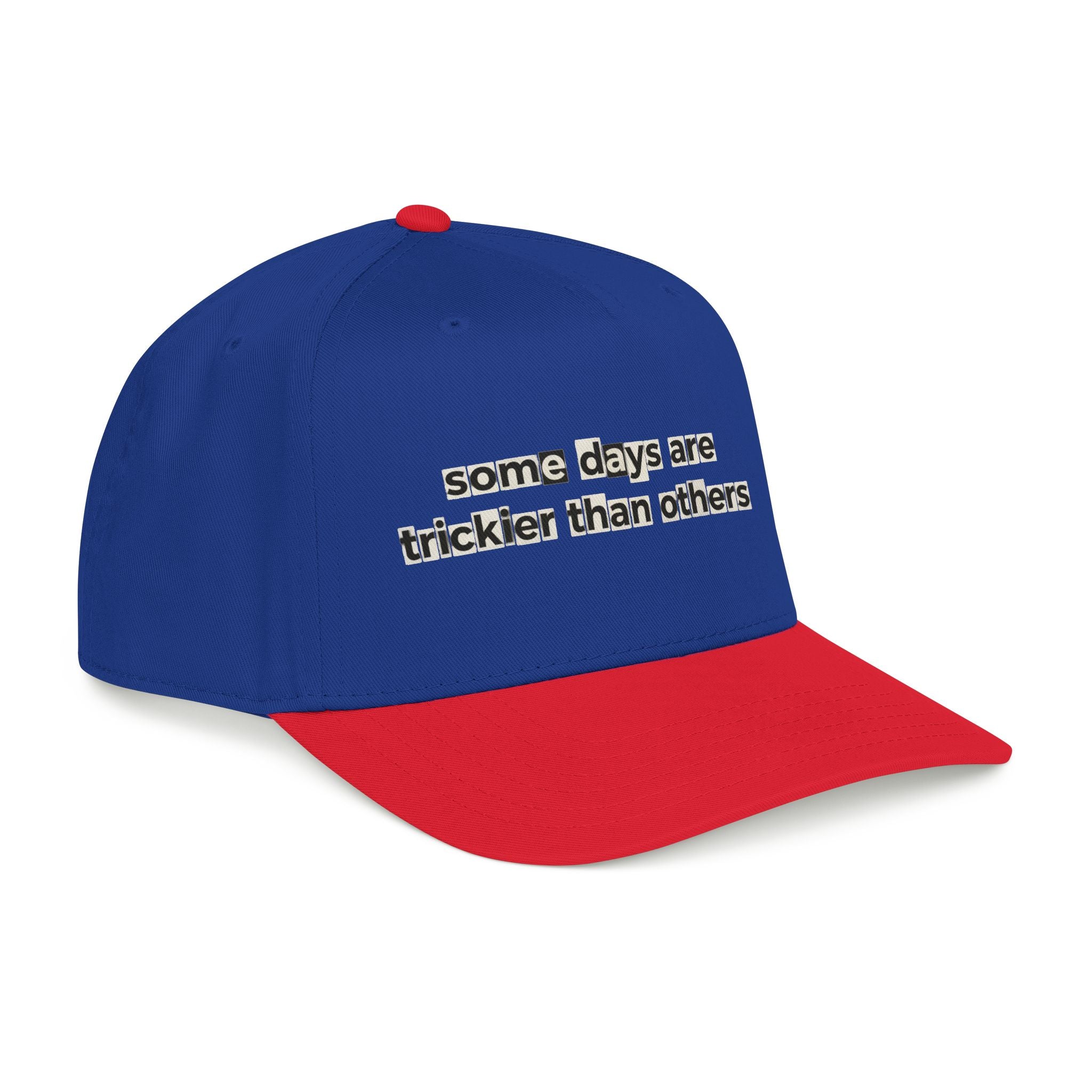 Baseball Cap — "Some Days Are Trickier Than Others" Patch - Creations by Chris and Carlos