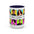 Will & Grace Accent Coffee Mug, Retro TV Show Gift, Fun Office Mug