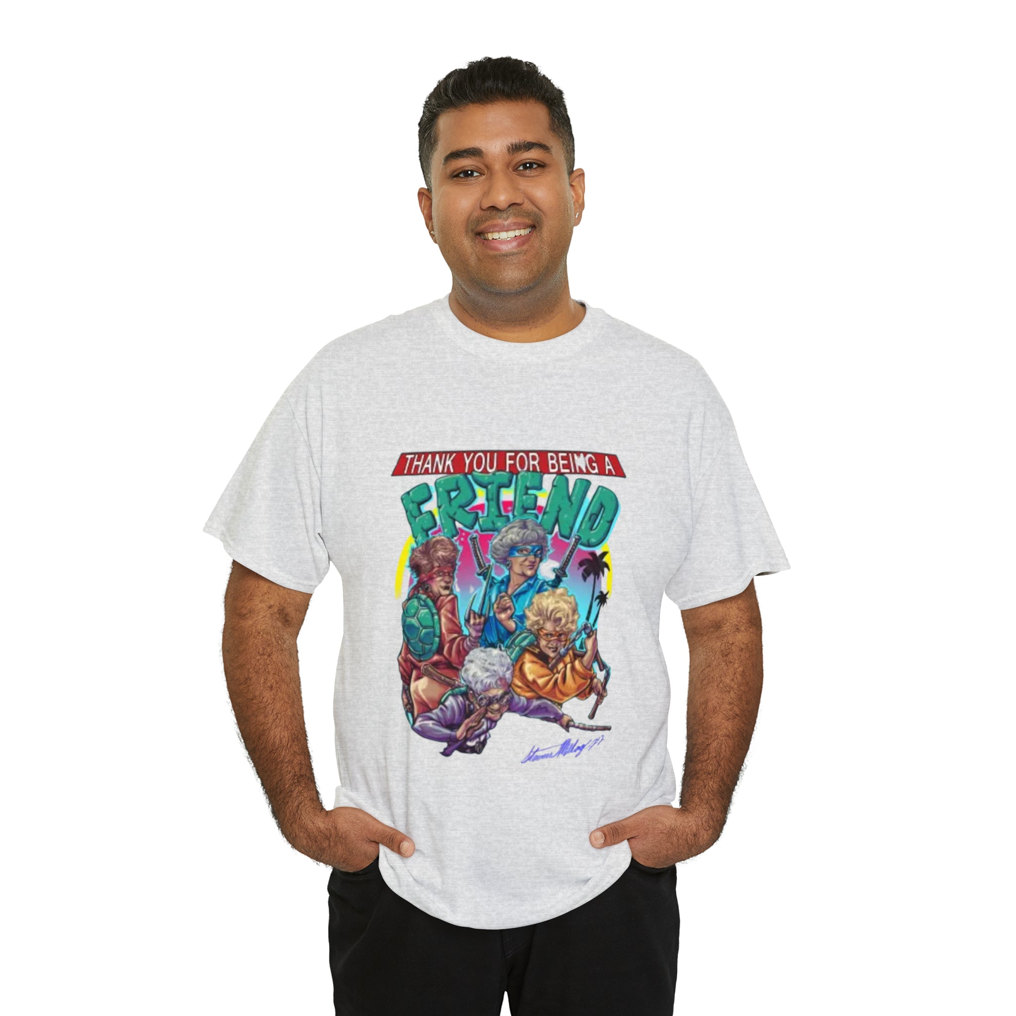 The T-Shirtnage Mutant Ninja Turtles- Unisex Heavy Cotton T-Shirt - Creations by Chris and Carlos