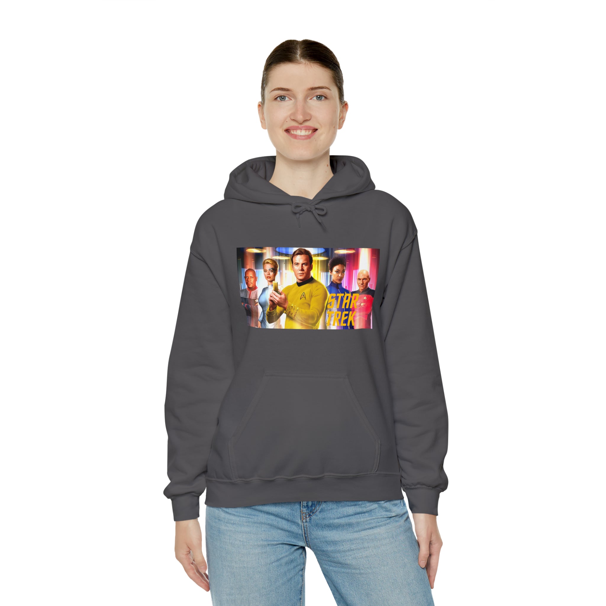 Star Trek- Unisex Heavy Blend™ Hooded Sweatshirt - Creations by Chris and Carlos