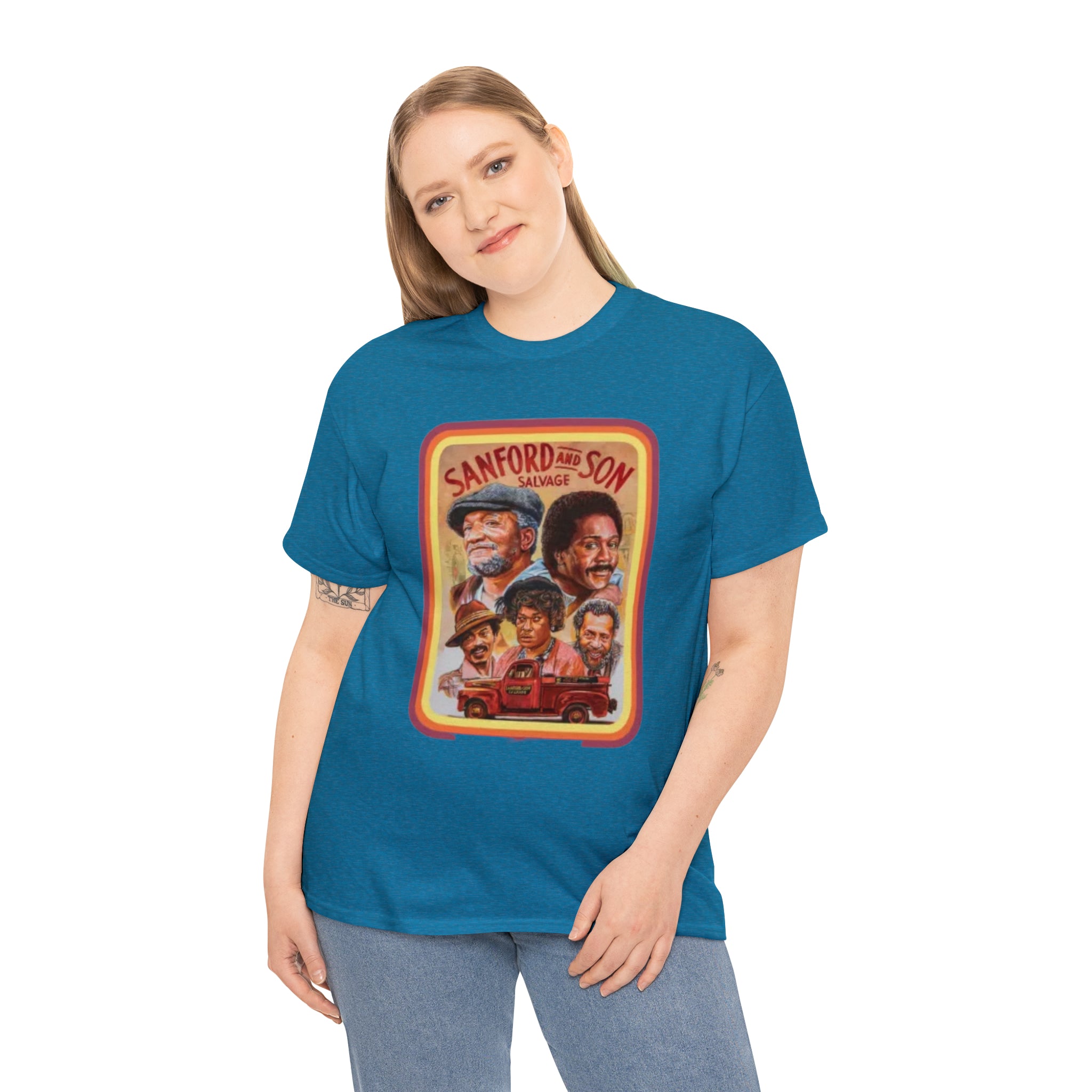 Sandford and Son 70's TV Show- Unisex Heavy Cotton T-Shirt - Creations by Chris and Carlos