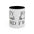 Forty The Ultimate F Word - 40th Birthday Gifts for Women and Men Mug