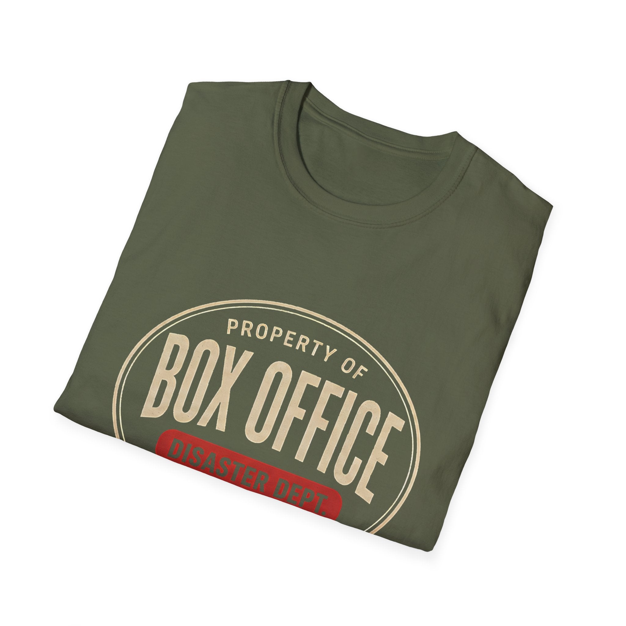 Box Office Disaster Dept. T-Shirt — Vintage Movie Crew Tee - Creations by Chris and Carlos