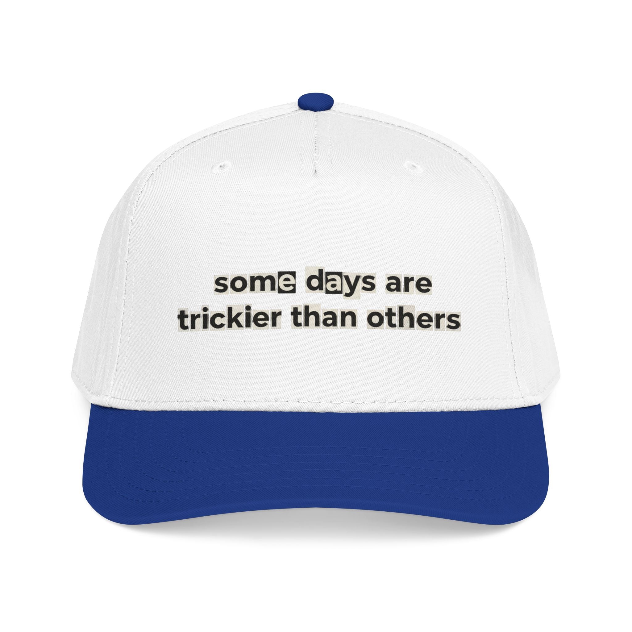 Baseball Cap — "Some Days Are Trickier Than Others" Patch - Creations by Chris and Carlos