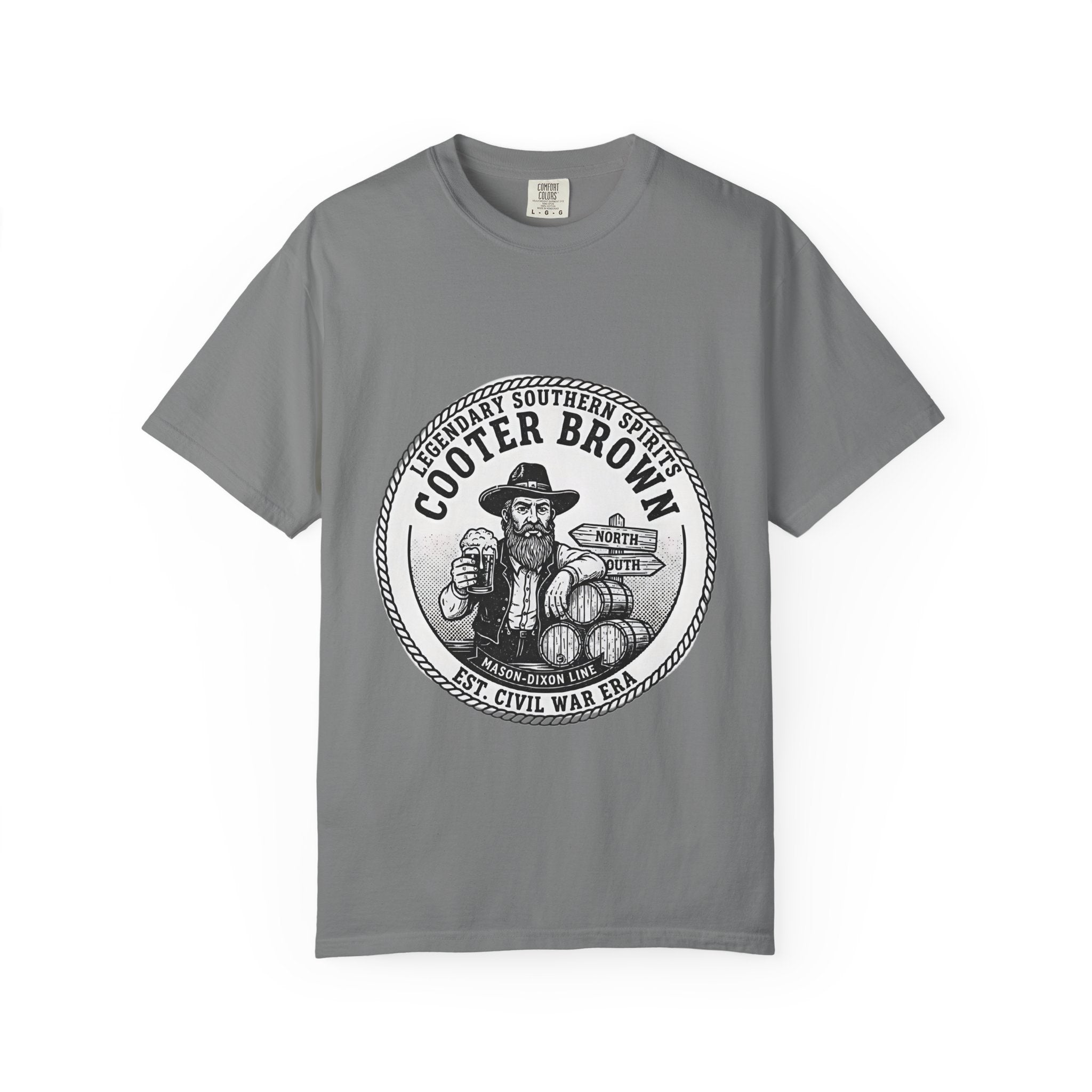 Cooter Brown Vintage Southern Graphic T-Shirt - Creations by Chris and Carlos