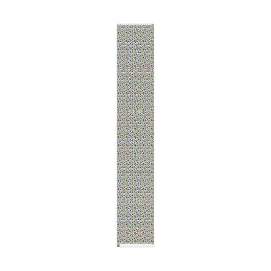 Wrapping Paper Roll — Playful Curious George Monkey Pattern Gift Wrap (Blue) - Creations by Chris and Carlos