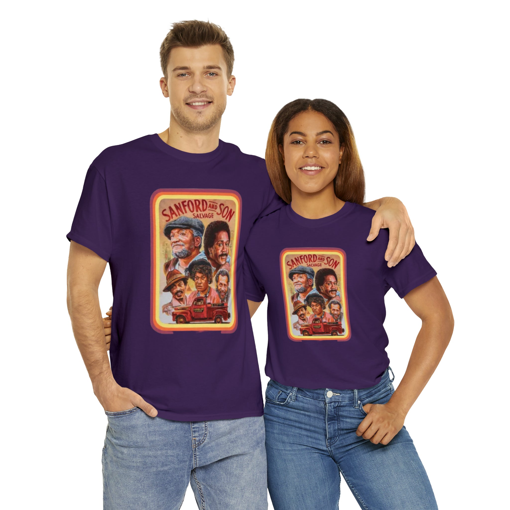 Sandford and Son 70's TV Show- Unisex Heavy Cotton T-Shirt - Creations by Chris and Carlos