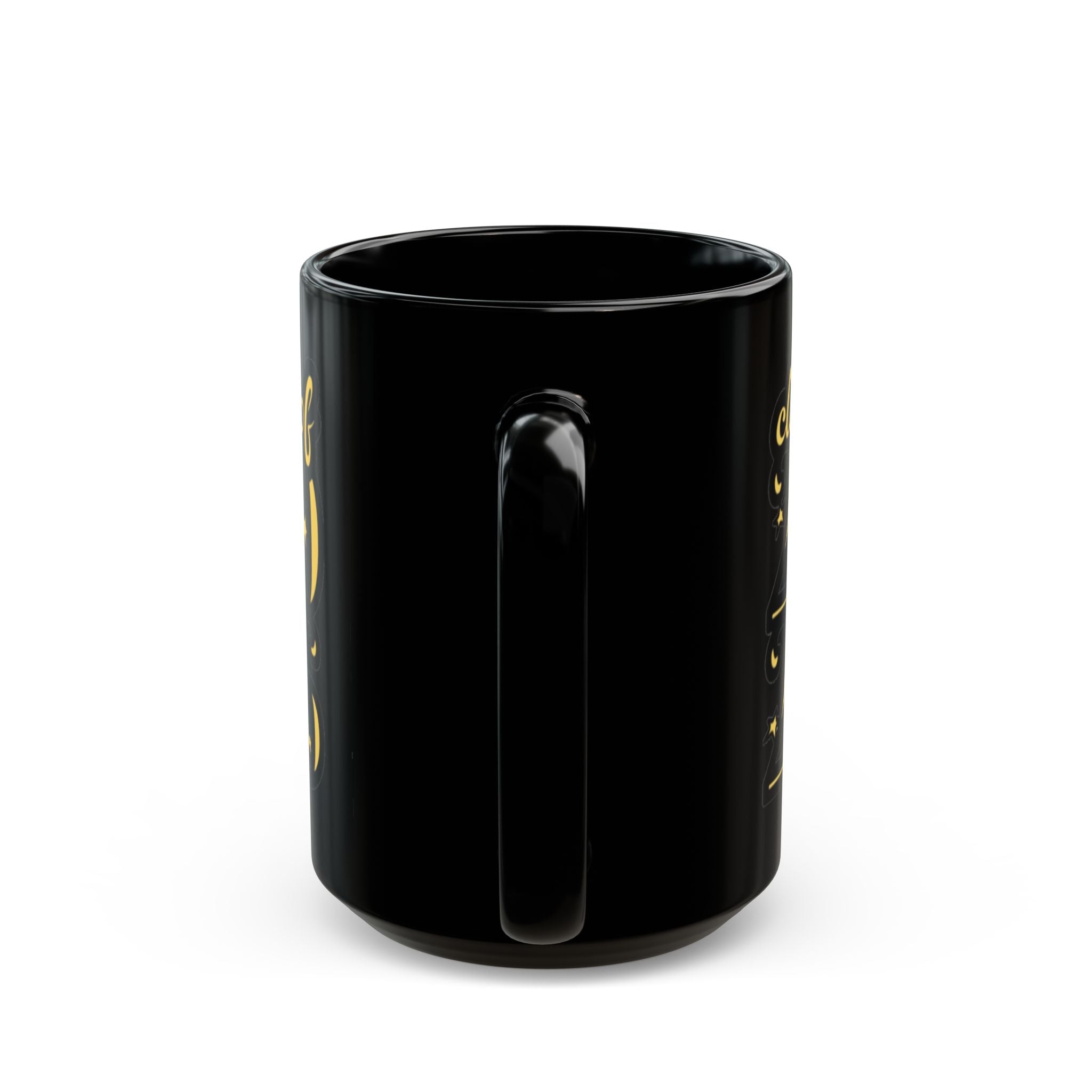 Class of 2026 Black Graduation Mug — Gold Lettering 11oz/15oz - Creations by Chris and Carlos