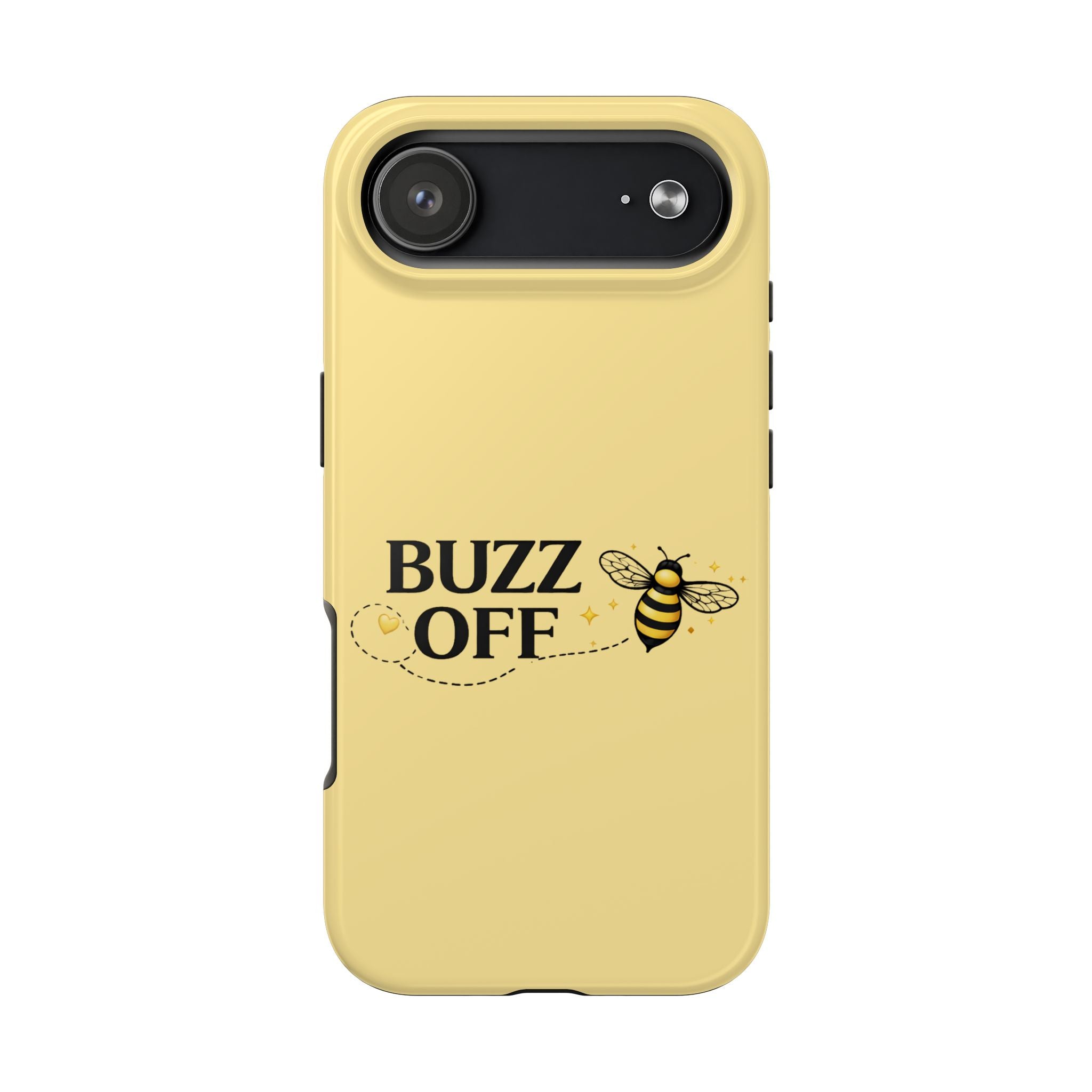 Buzz Off Bee Happy Always Phone Case - Creations by Chris and Carlos