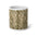 20oz Jumbo Mug — Vintage Floral Checkerboard Design