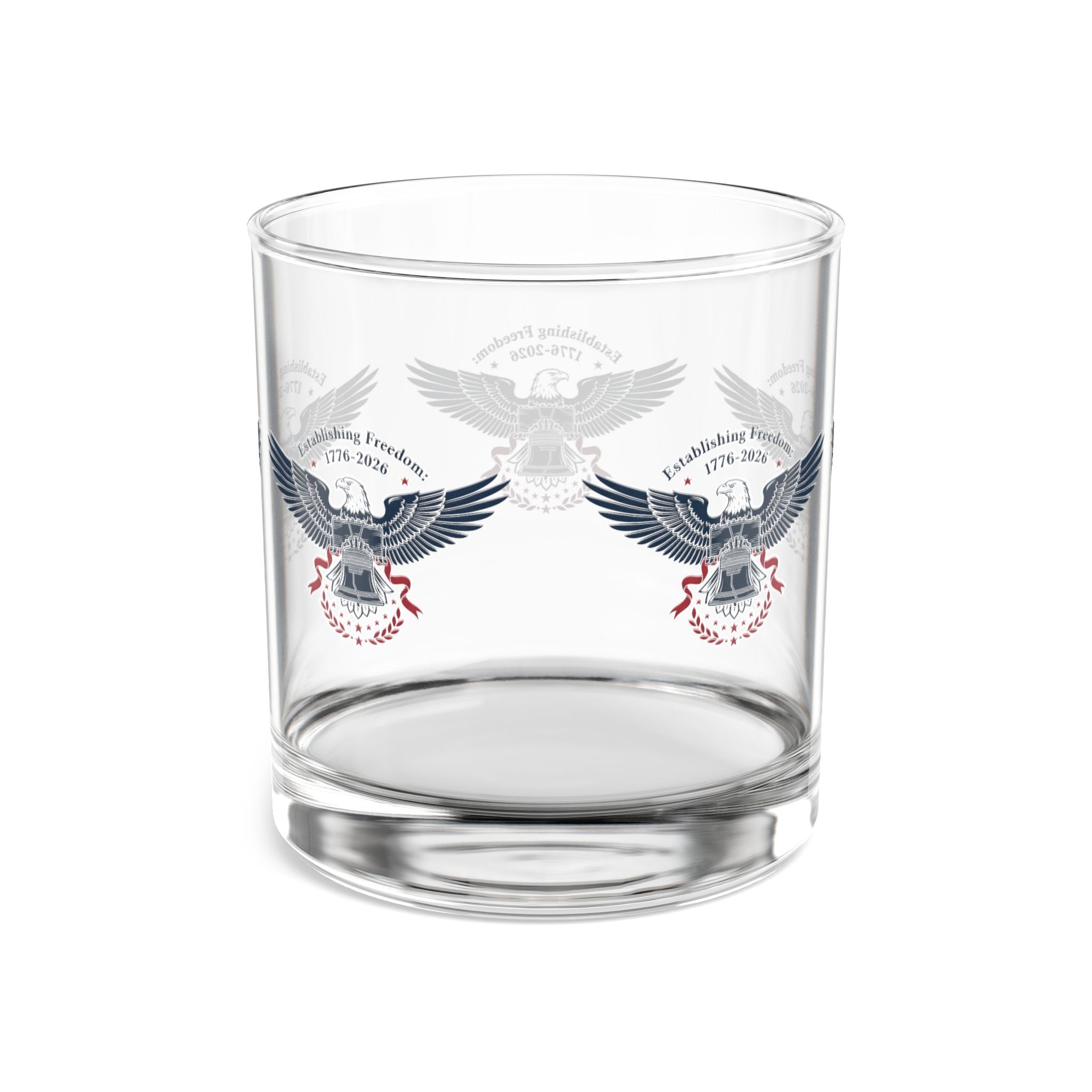Eagle Crest 10oz Rocks Glass - Vintage American Whiskey Tumbler - Creations by Chris and Carlos