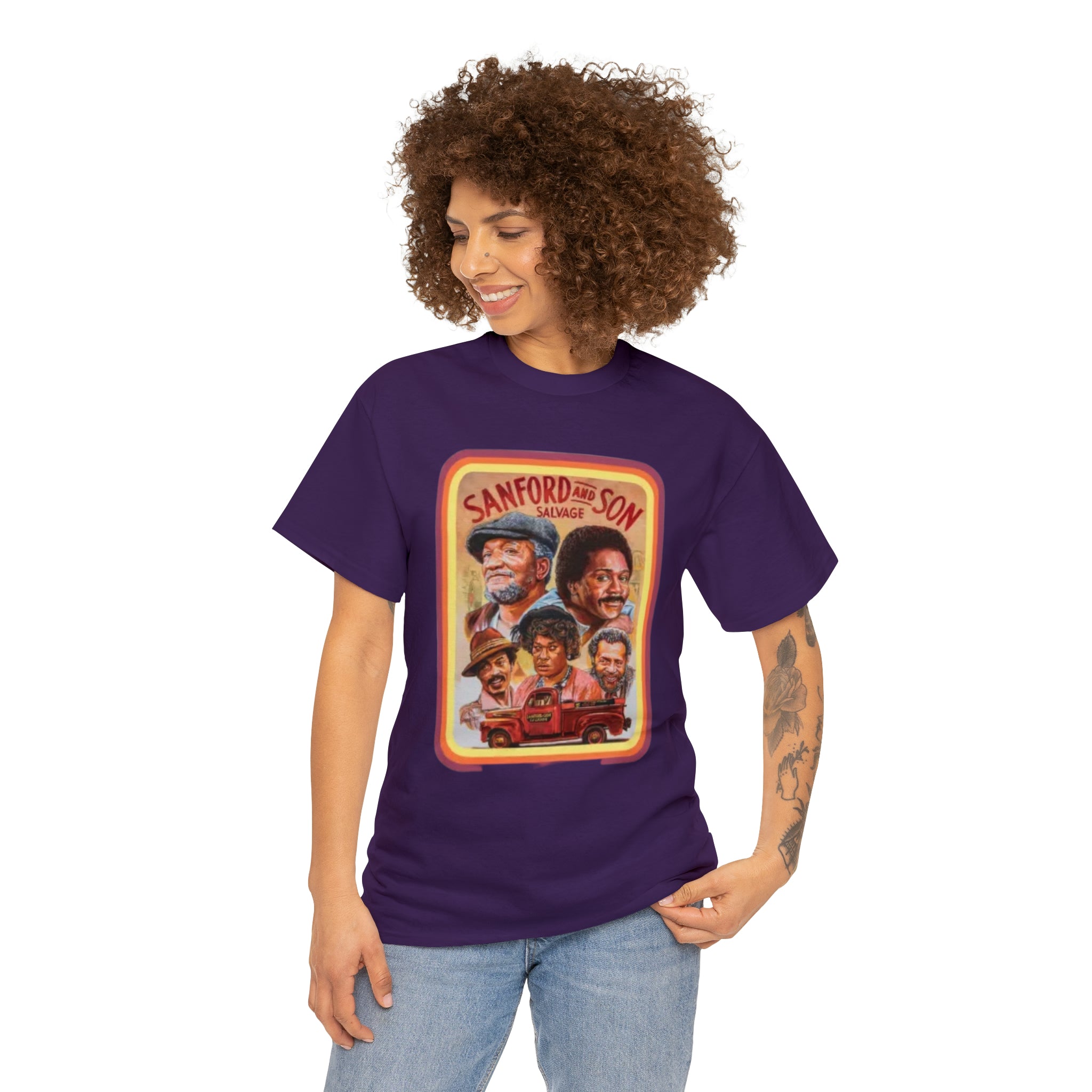 Sandford and Son 70's TV Show- Unisex Heavy Cotton T-Shirt - Creations by Chris and Carlos