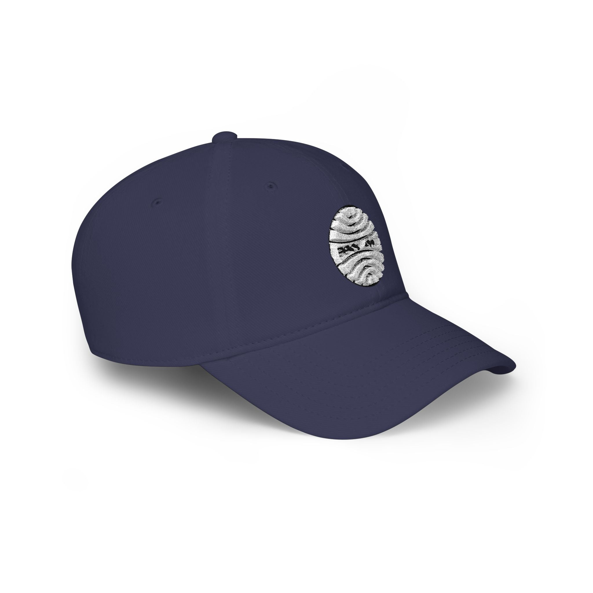 Pan Am Airlines Basketball Logo Low Profile Cap — Embroidered Sport Ball Dad Hat - Creations by Chris and Carlos