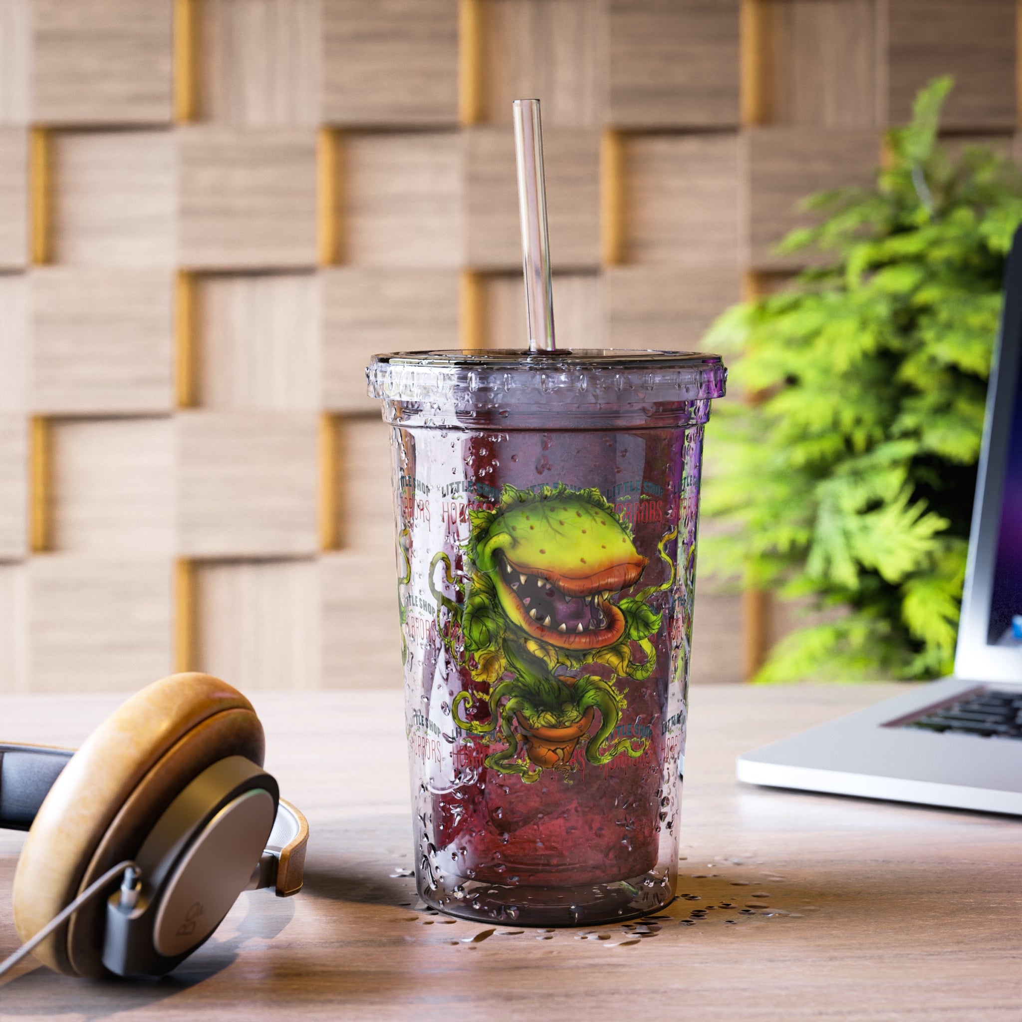 Little Shop of Horrors- Suave Acrylic Cup - Creations by Chris and Carlos