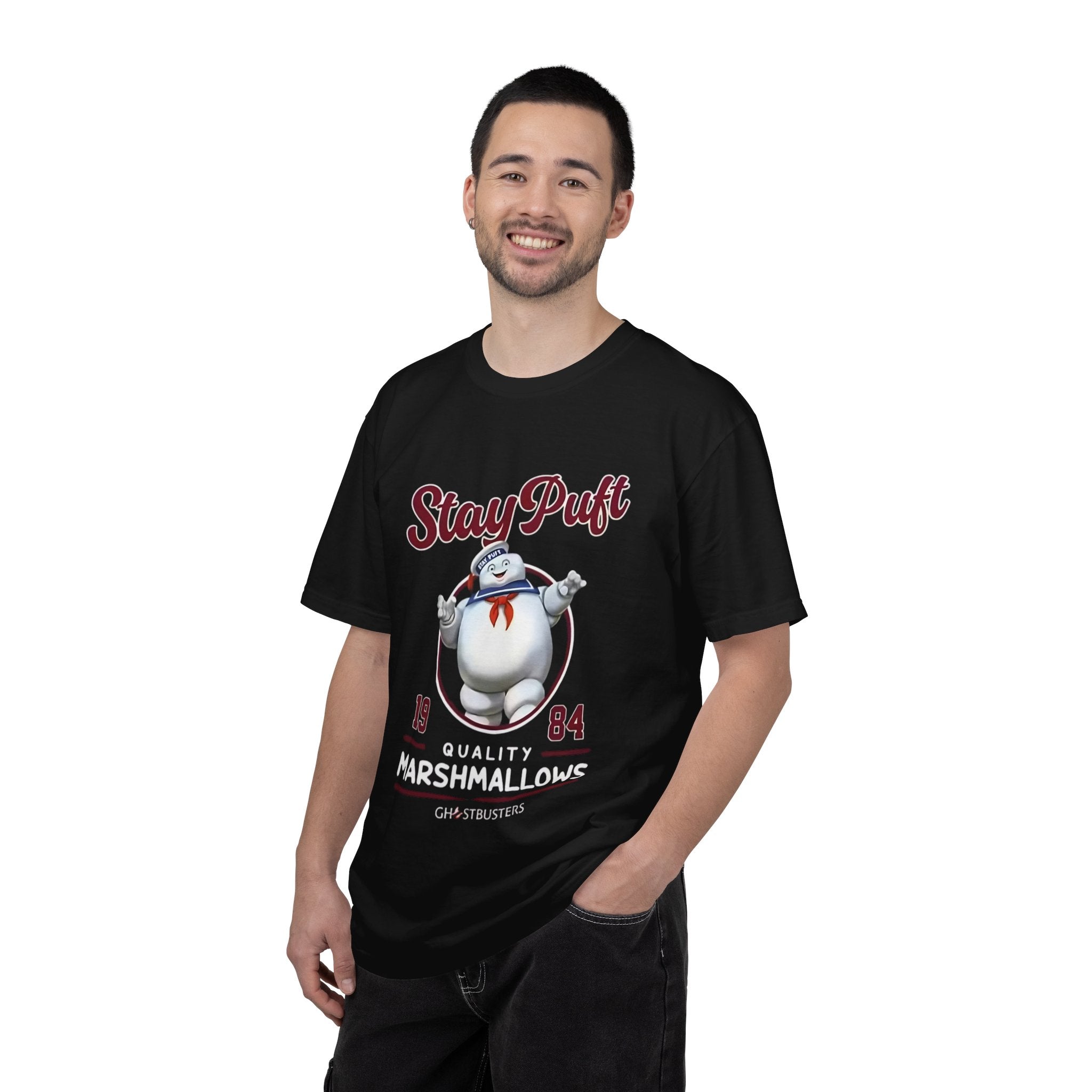 Stay Puft Marshmallows Vintage T-Shirt — Ghostbusters 1984 Retro Tee - Creations by Chris and Carlos