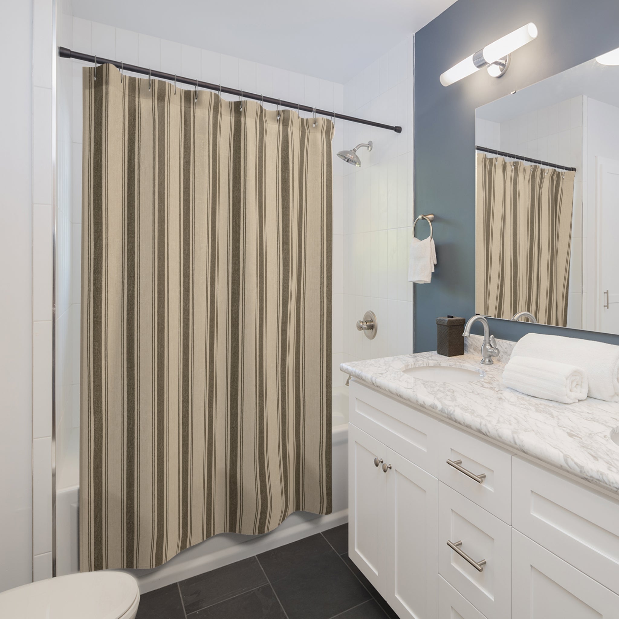 Old Soul Harvest™ Harvest Stripe Shower Curtain - Shower Curtain from Old Soul Harvest Bath