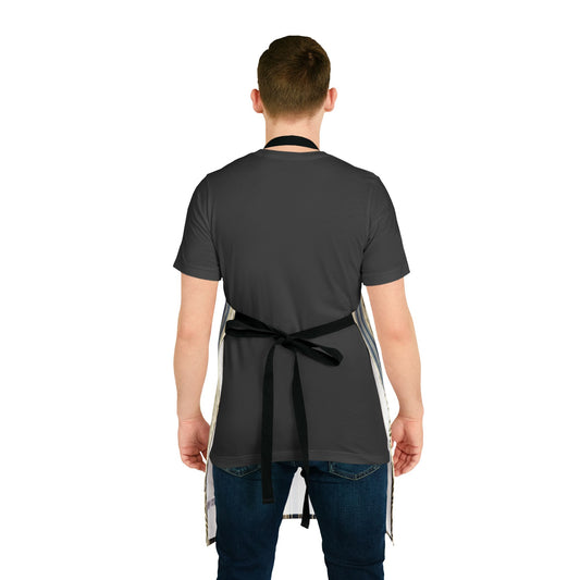 Rustic Olive Branch Stripe Apron - Creations by Chris and Carlos
