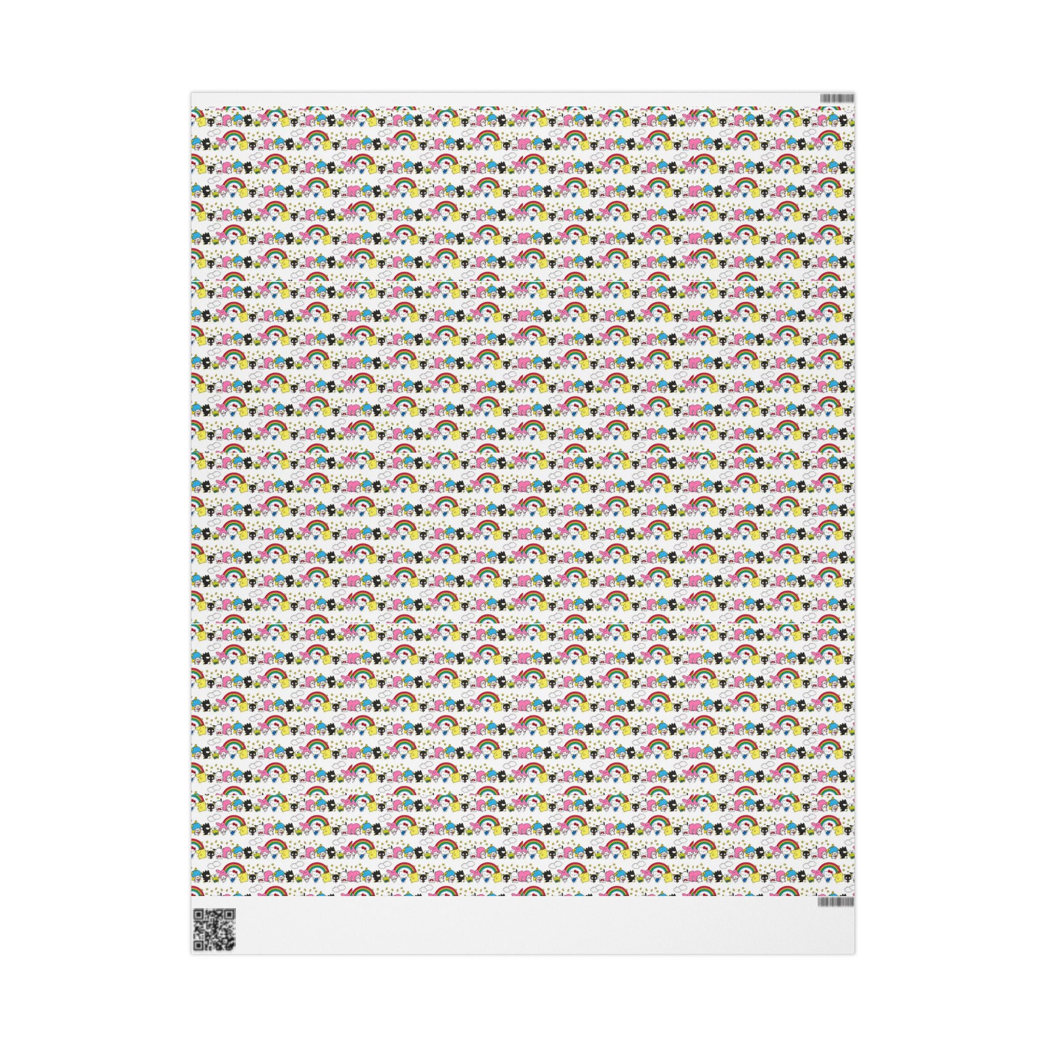 Unicorn & Rainbow Kids Wrapping Paper Roll — Cute Cartoon Gift Wrap for Birthdays & Baby Showers - Creations by Chris and Carlos