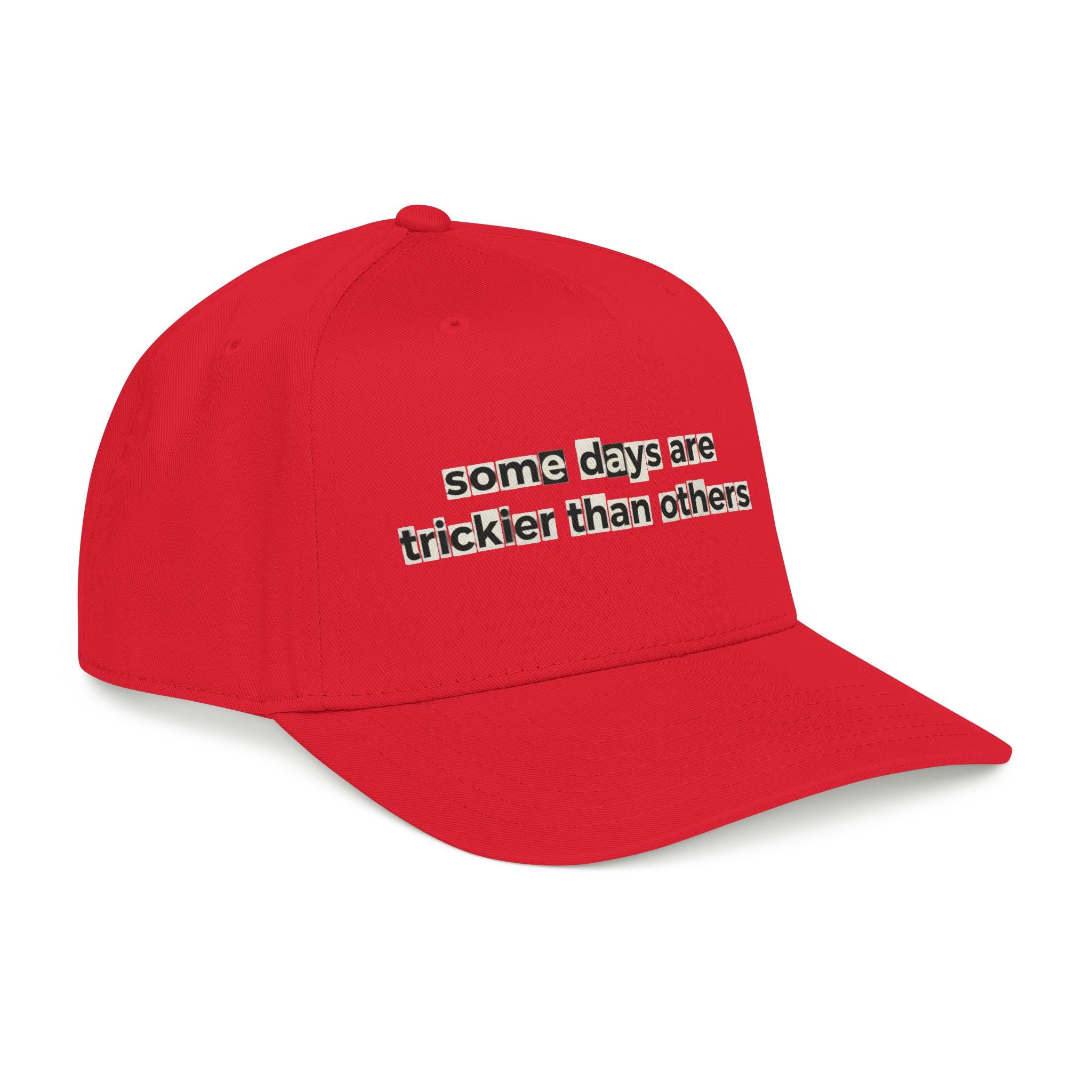 Baseball Cap — "Some Days Are Trickier Than Others" Patch - Creations by Chris and Carlos
