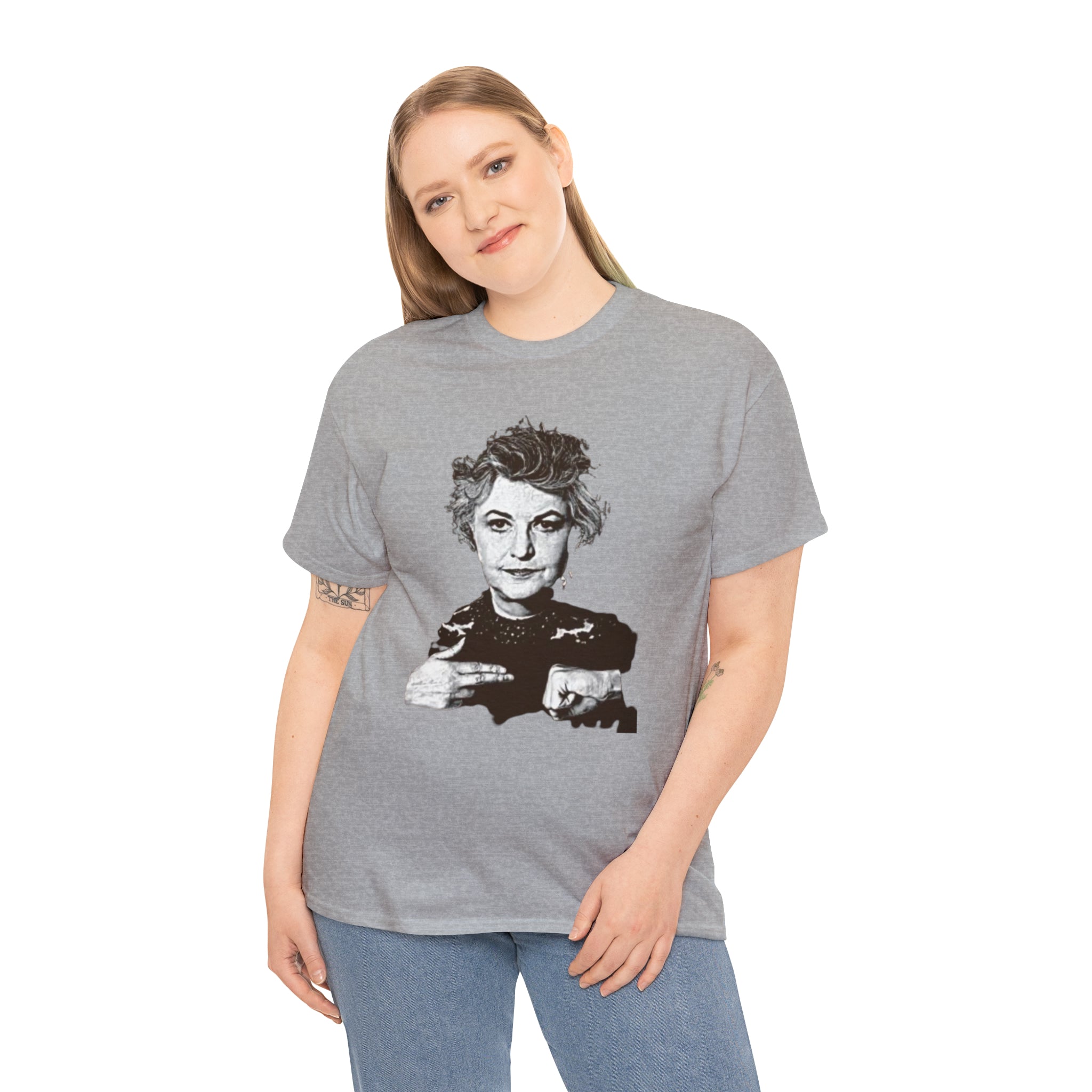 The Golden Girls 80's TV Show- Dorothy Unisex Heavy Cotton T-Shirt - Creations by Chris and Carlos