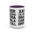 Paradise TV Show Typography Names Accent Coffee Mug — Bold Black Name List Design (11/15oz) - Creations by Chris and Carlos