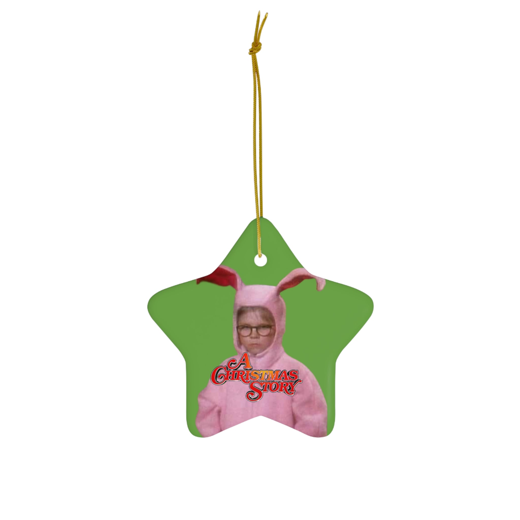 A Christmas Story- Ceramic Ornament - Creations by Chris and Carlos