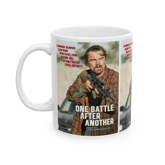 Mug — 'One Battle After Another' Action Movie Photo Mug (11oz & 15oz) - Creations by Chris and Carlos