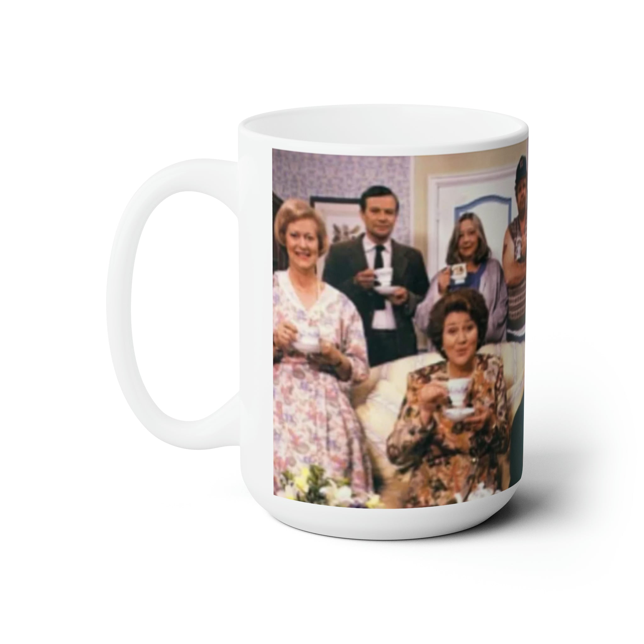 Keeping up Appearances- Family White Ceramic Mug - Creations by Chris and Carlos
