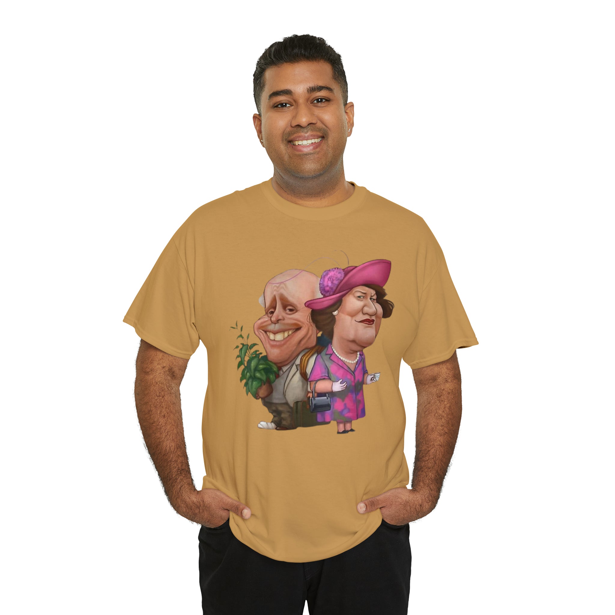 Keeping Up Appearances 90's TV Show-Unisex Heavy Cotton T-Shirt - Creations by Chris and Carlos