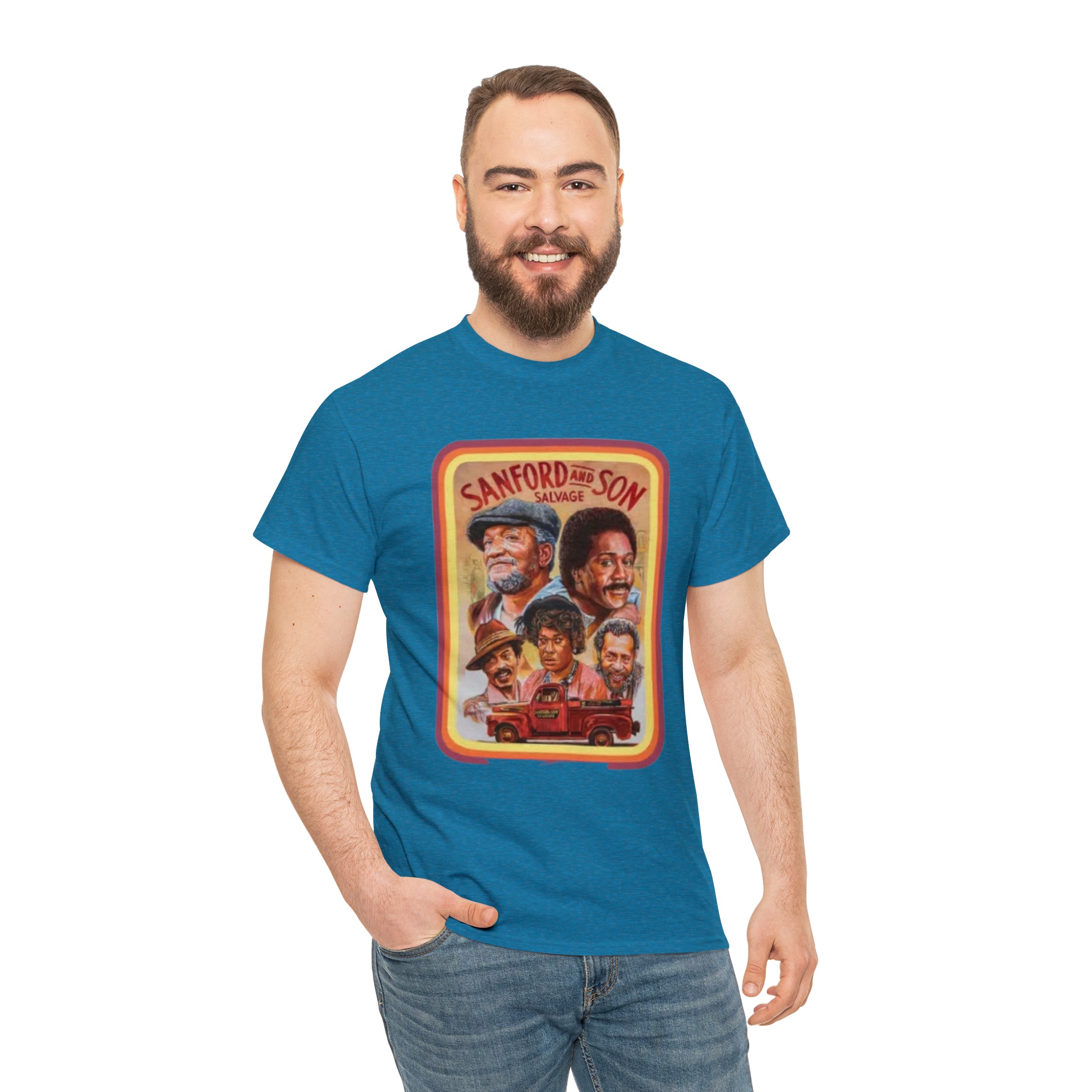 Sandford and Son 70's TV Show- Unisex Heavy Cotton T-Shirt - Creations by Chris and Carlos