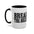 Break the Rules Coffee Mug — Bold Black Accent Ceramic Mug (11/15 oz)