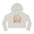 Cropped Hoodie — "Love Shack" Vintage Garden Party Floral Design