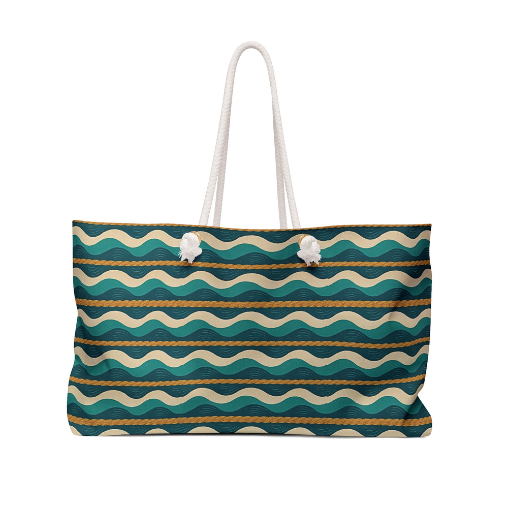Salty Tin Company- Stylish Weekender Bag | Trendy Travel Tote for Weekend Getaways, Beach, Gym, Luggage, Gift for Her