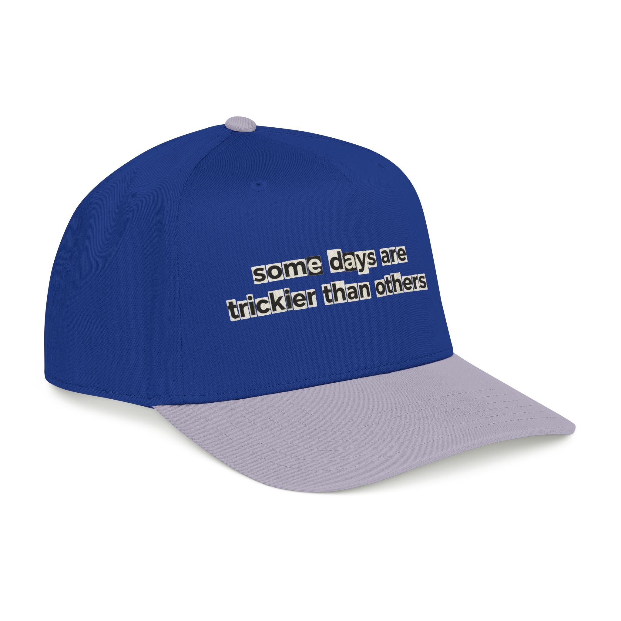 Baseball Cap — "Some Days Are Trickier Than Others" Patch - Creations by Chris and Carlos