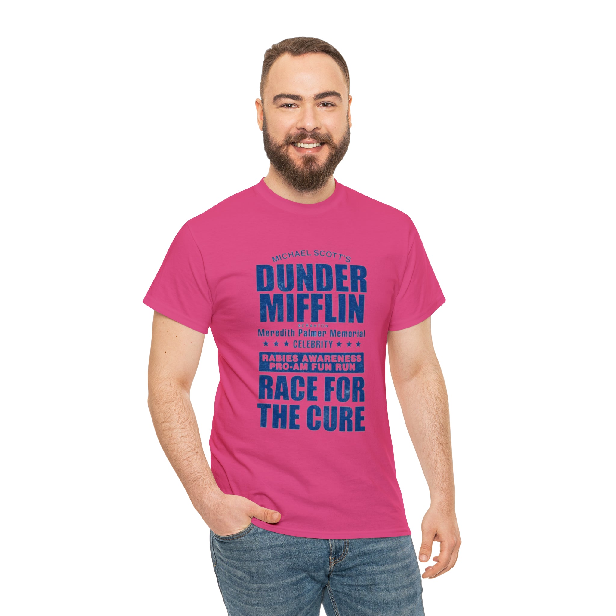 Race for the Cure- Unisex Heavy Cotton T-Shirt - Creations by Chris and Carlos