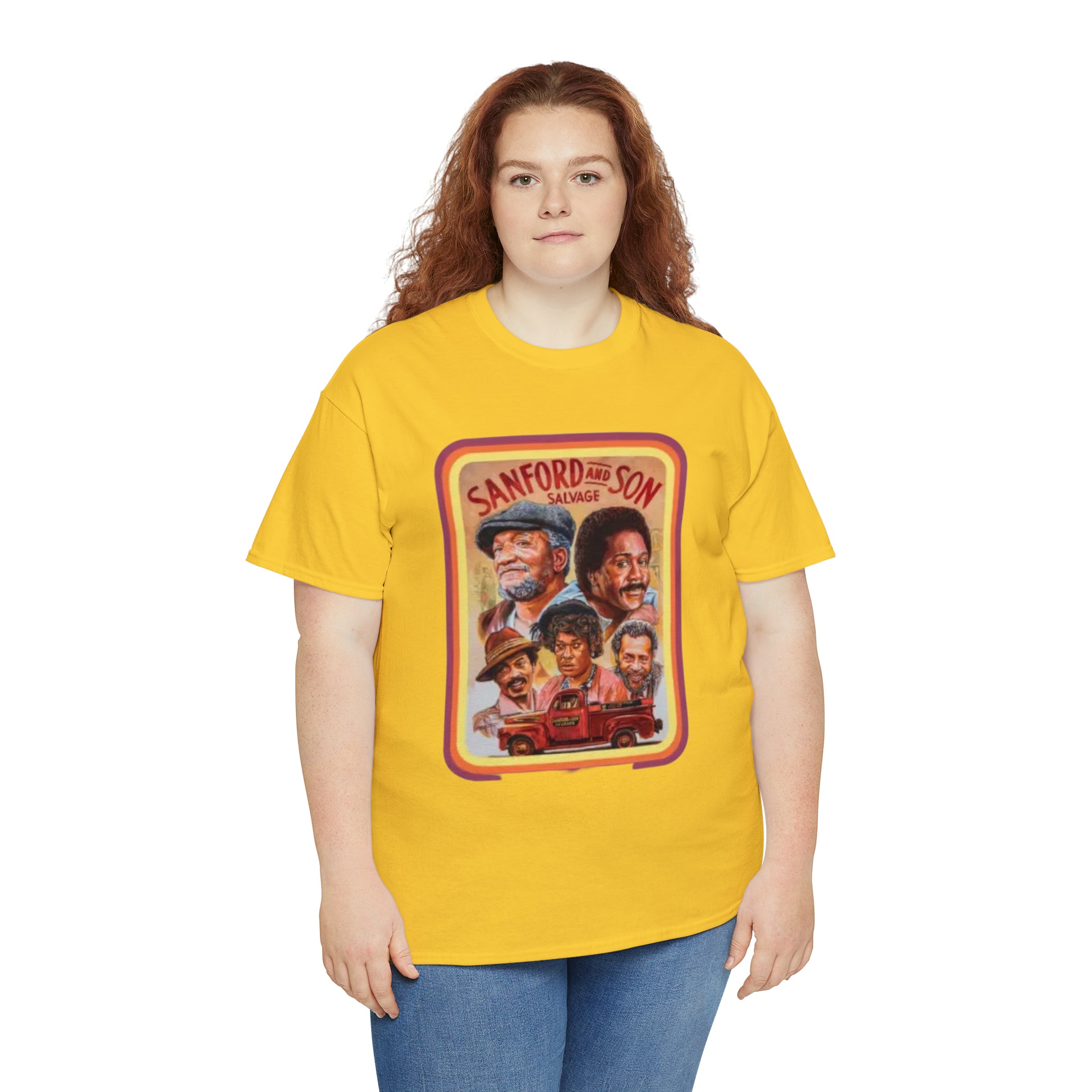 Sandford and Son 70's TV Show- Unisex Heavy Cotton T-Shirt - Creations by Chris and Carlos