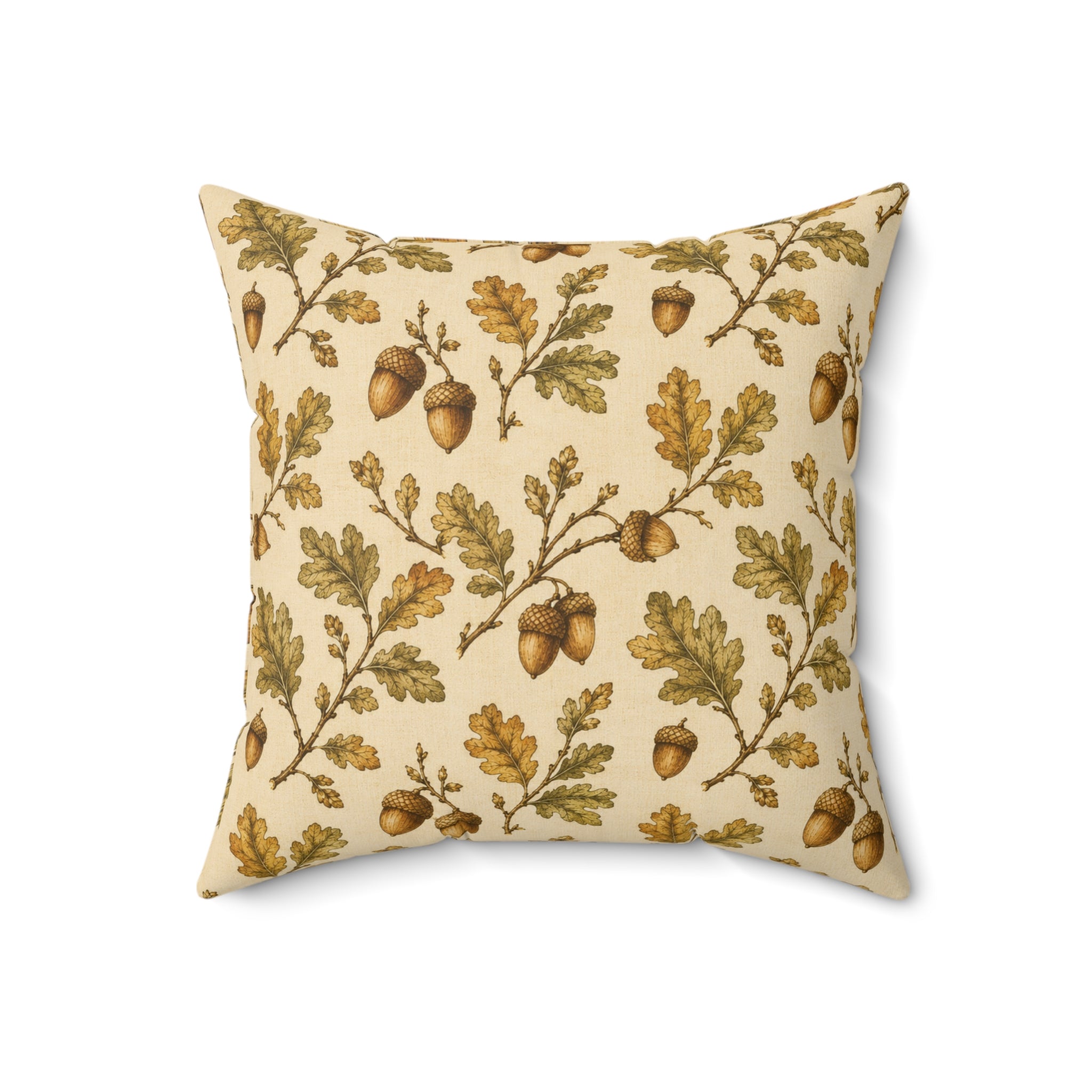 Old Soul Harvest™ Acorn Study Throw Pillow - Throw Pillow from Old Soul Harvest Campfire Circle