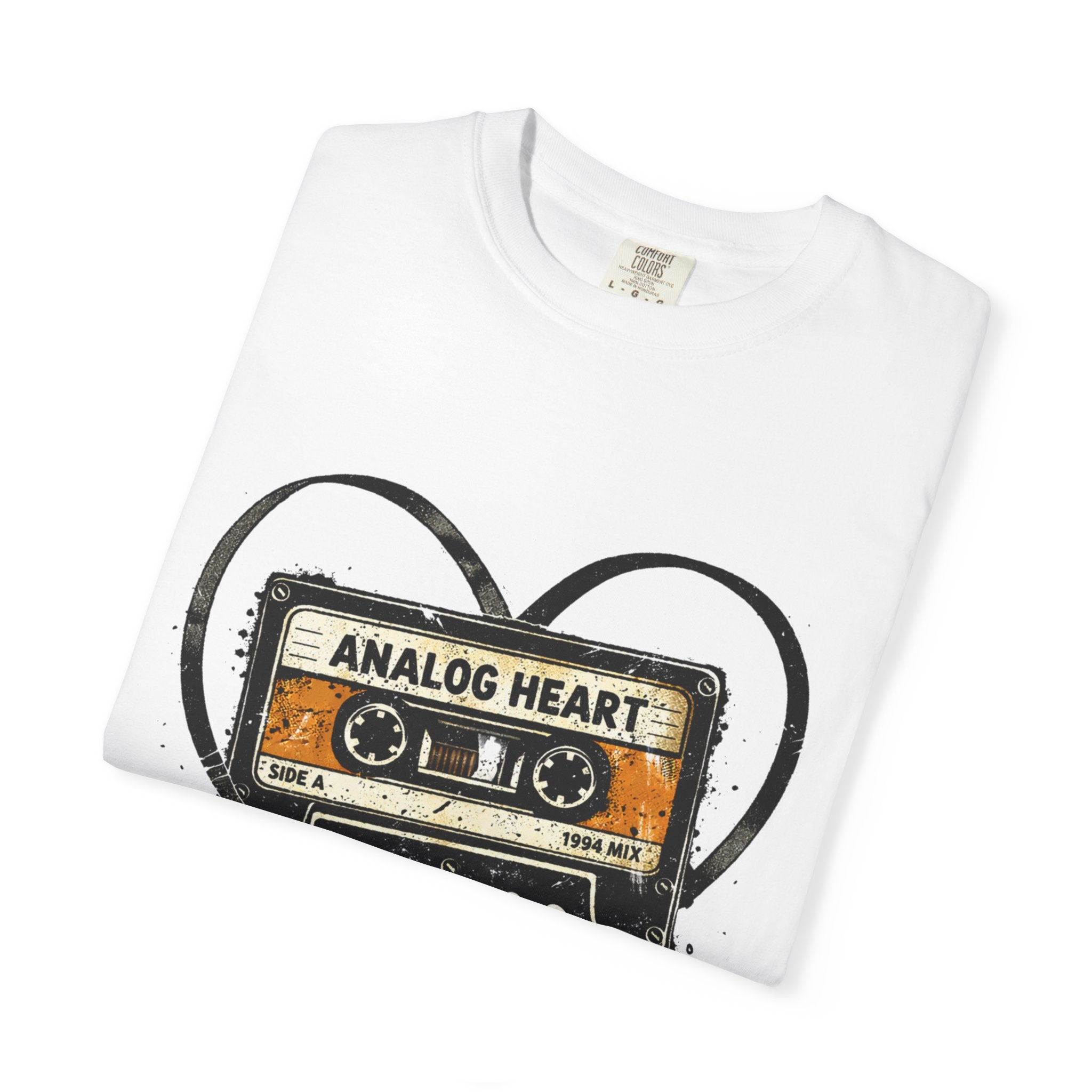 Analog Heart Cassette T-Shirt - Creations by Chris and Carlos