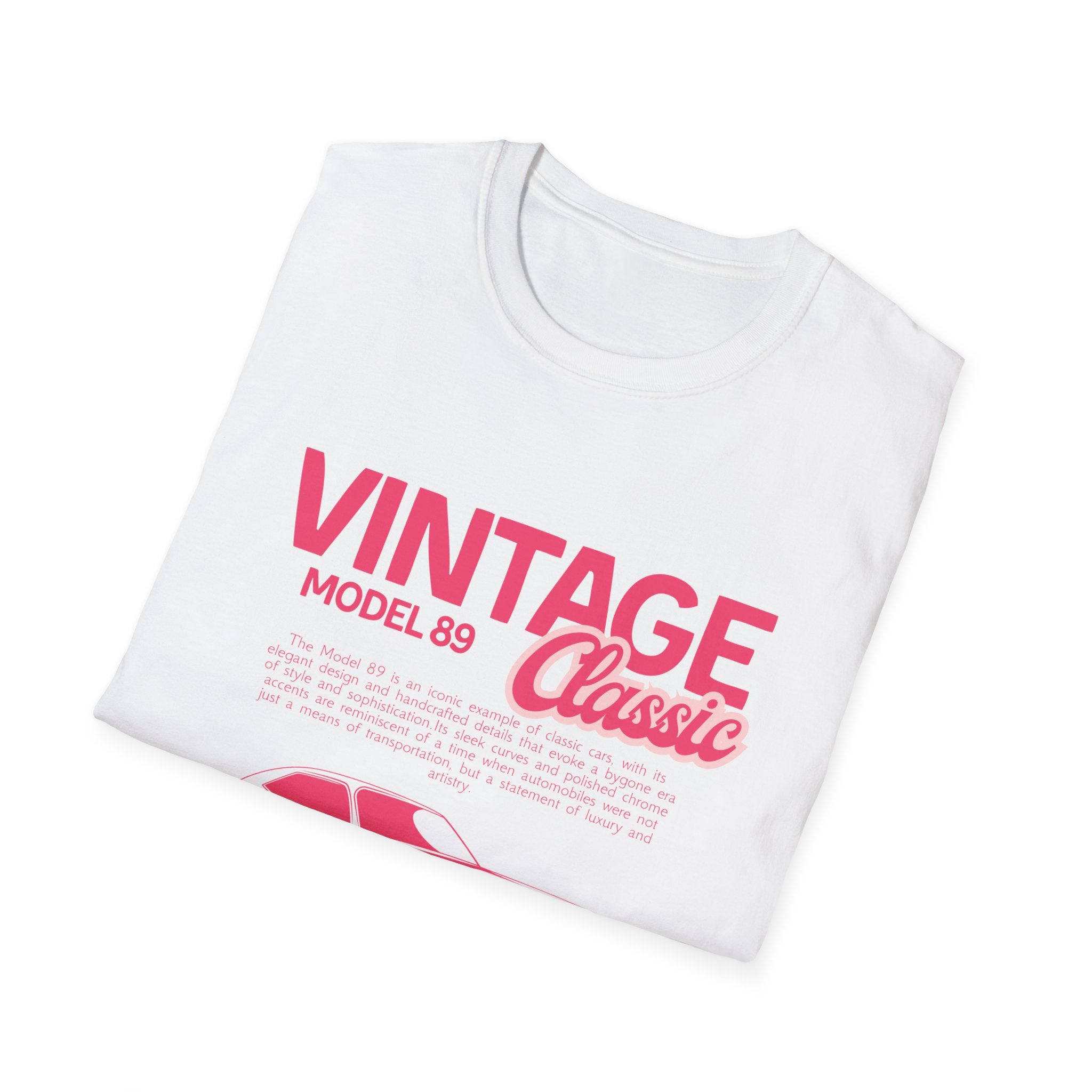 Vintage Classic Car T-Shirt — Retro Muscle Car Graphic Tee - Creations by Chris and Carlos