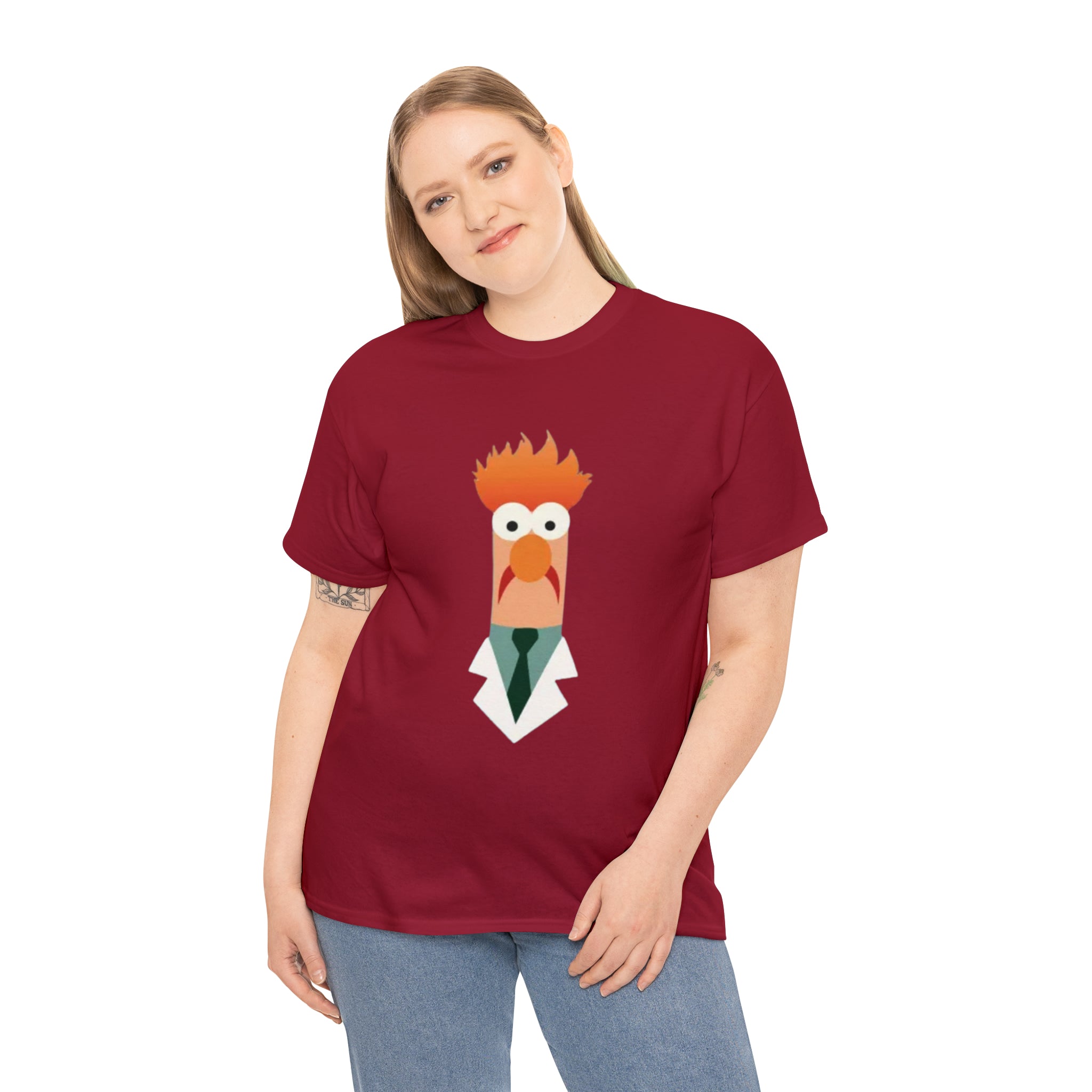 Beeker- Unisex Heavy Cotton T-Shirt - Creations by Chris and Carlos