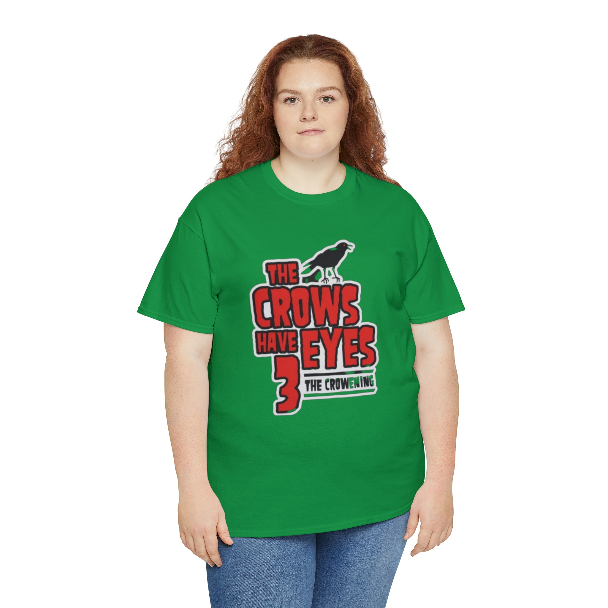 The Crows have eyes 3- Unisex Heavy Cotton T-Shirt - Creations by Chris and Carlos