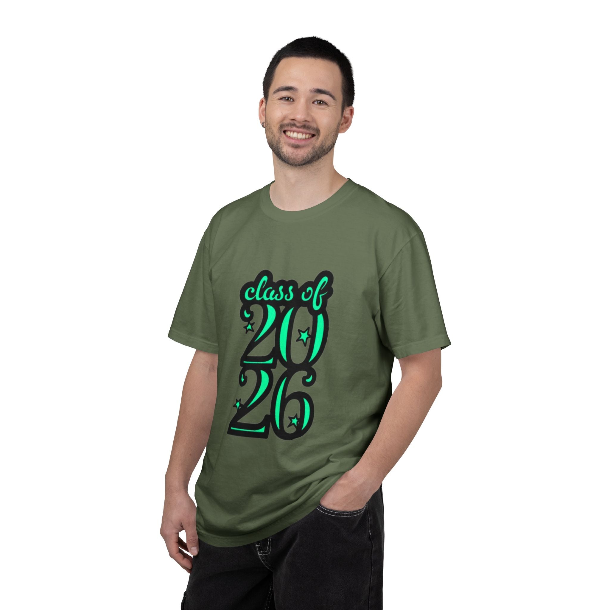 Class of 2026 Graduation Green T-Shirt - Creations by Chris and Carlos