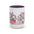Mama Floral Coffee Mug — Cute Pink Hello Kitty Style Mother's Day Gift (11/15oz)