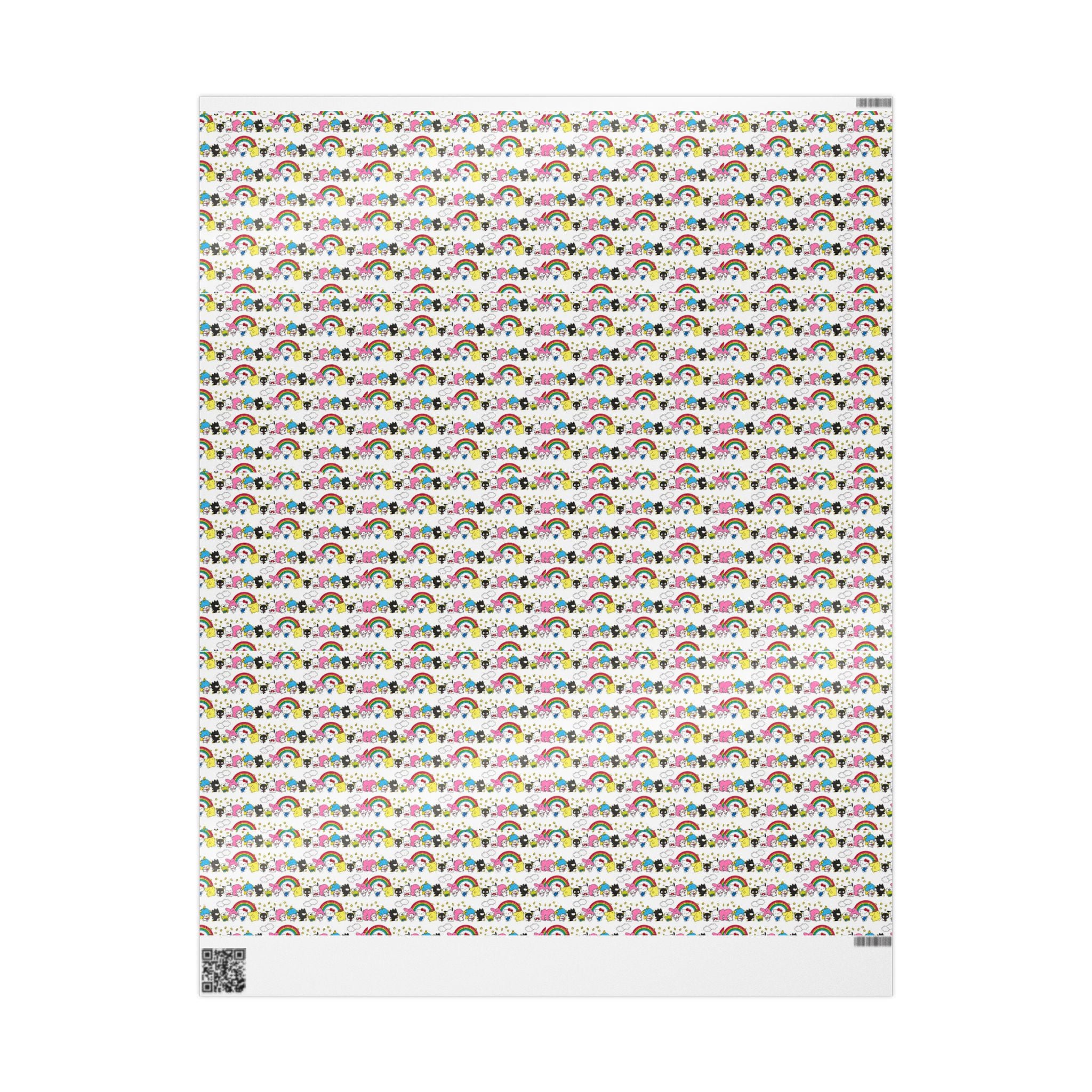 Unicorn & Rainbow Kids Wrapping Paper Roll — Cute Cartoon Gift Wrap for Birthdays & Baby Showers - Creations by Chris and Carlos