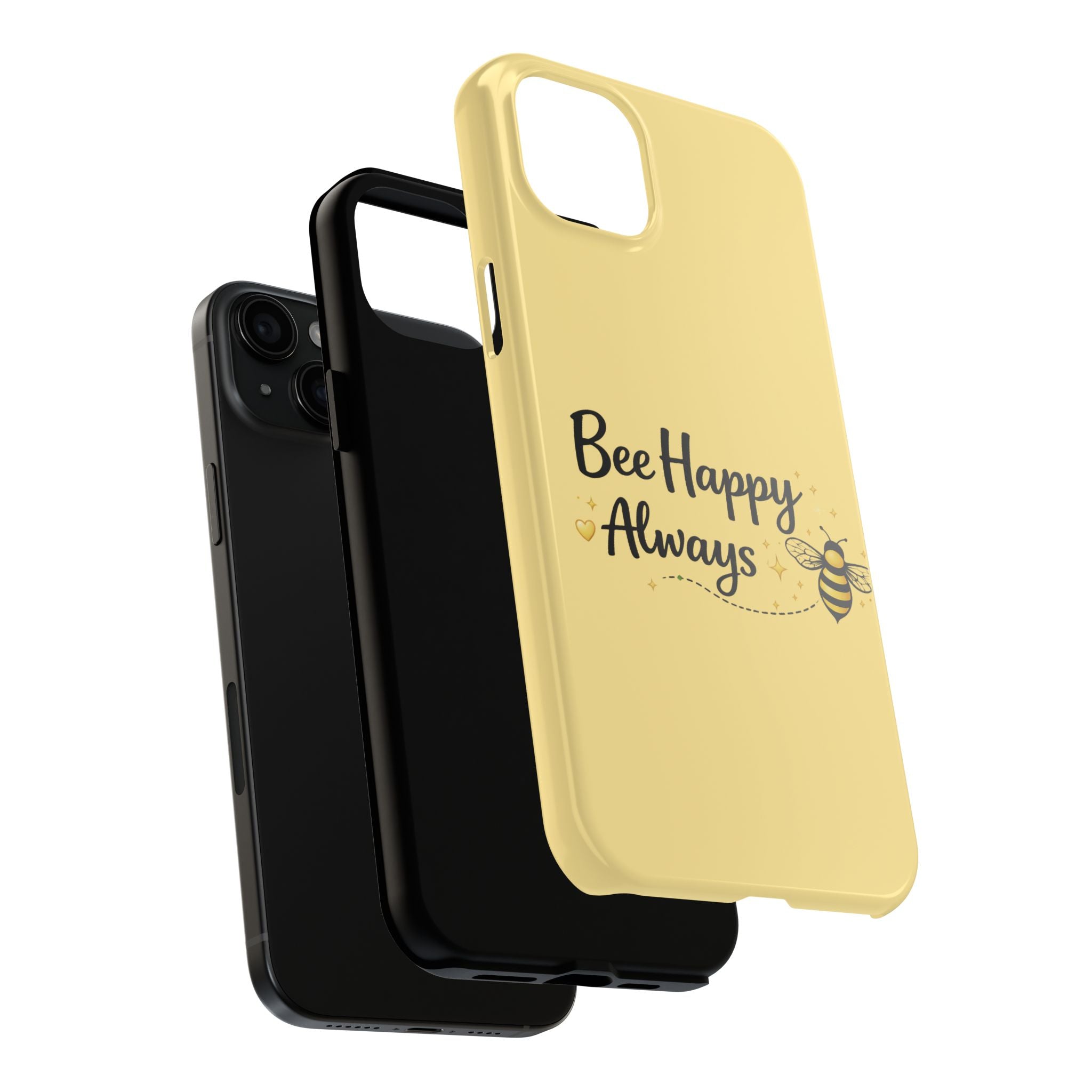 Buzz Off Bee Happy Always Phone Case - Creations by Chris and Carlos