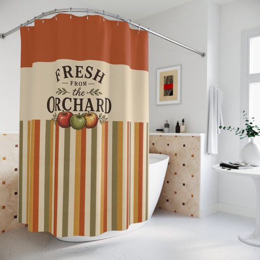 Old Soul Harvest™ Harvest Stripe Shower Curtain - Shower Curtain from the Old Soul Harvest Bath collection