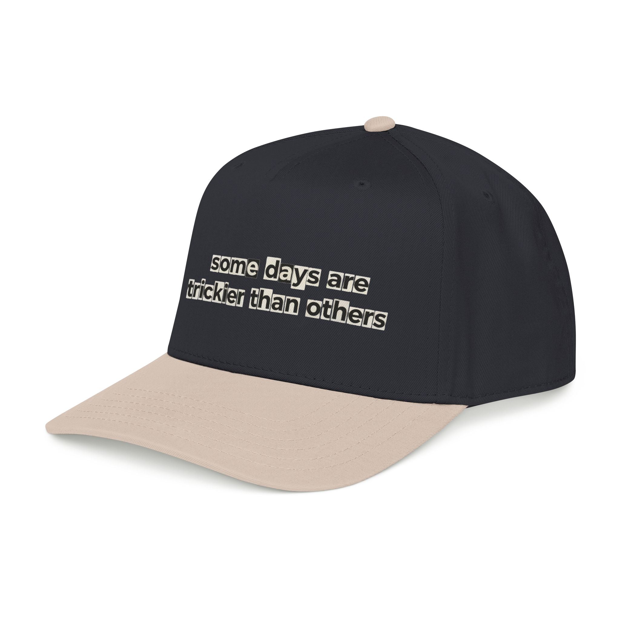 Baseball Cap — "Some Days Are Trickier Than Others" Patch - Creations by Chris and Carlos